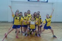 Awans dziewcząt do półfinału województwa w mini koszykówce