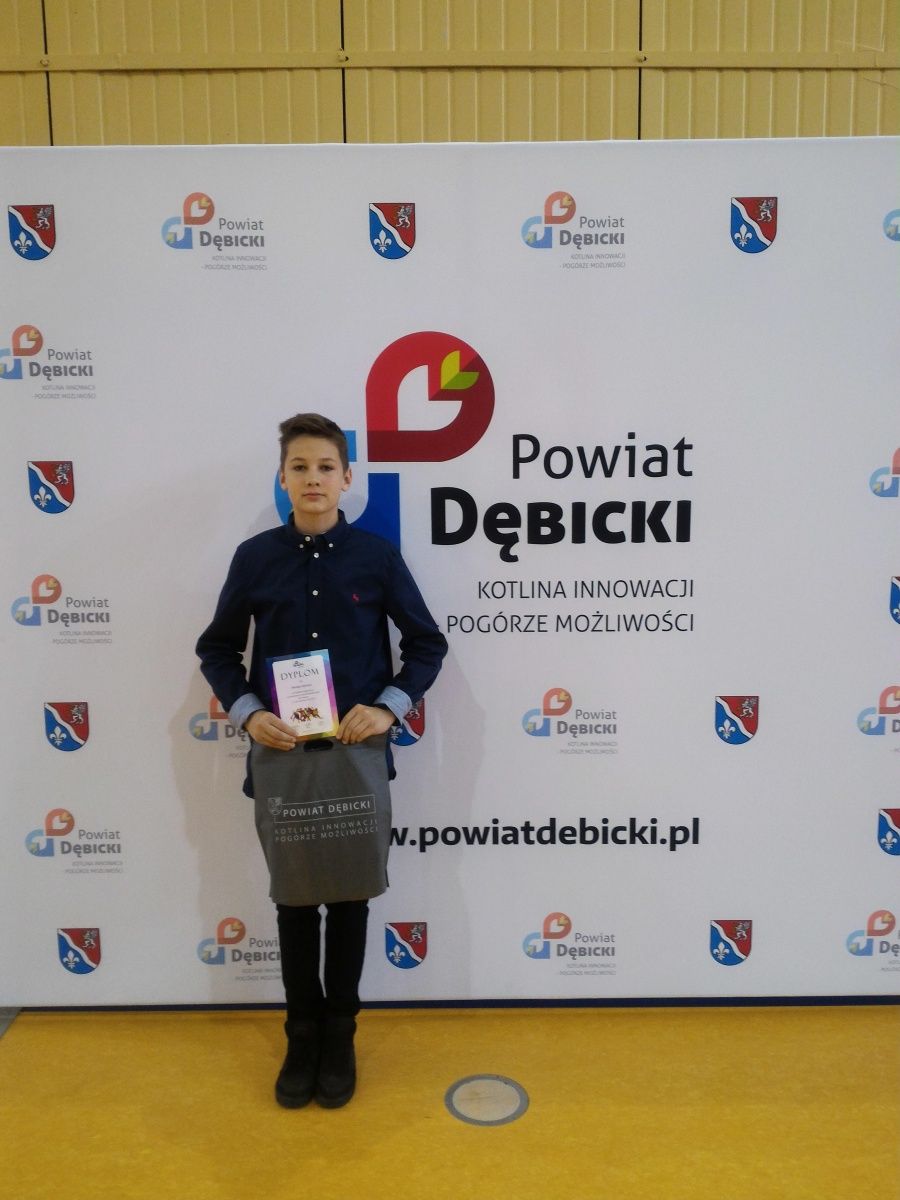 Mikołaj Kolbusz nagrodzony przez Starostę Powiatu Dębickiego
