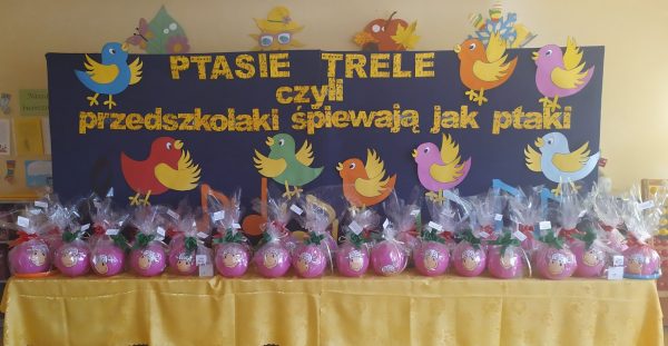 Konkurs piosenki pod hasłem ,,Ptasie trele, czyli przedszkolaki śpiewają jak ptaki” rozstrzygnięty!
