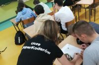 Dołączyliśmy do #SuperKoderów! #MłodziPatrioci uczą się programować!
